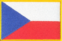 Czechia Flag Patch