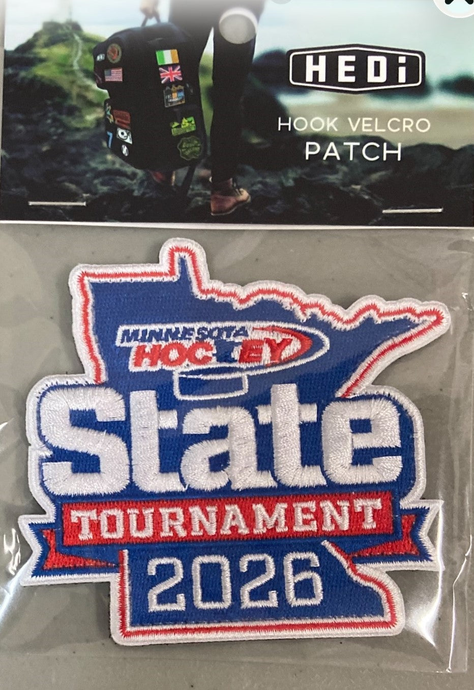 Minnesota Hockey 2026 Tournament Limited Edition State HEDi Patch