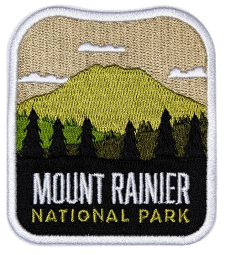 Mount Rainier Nat'L Park HEDi Velcro Patch