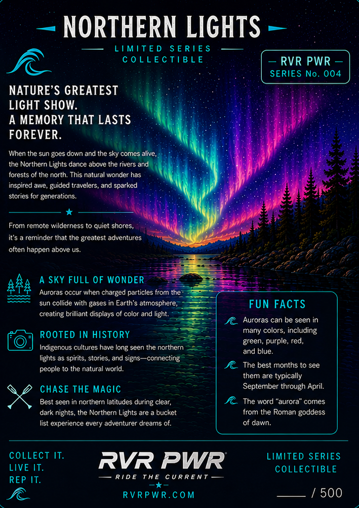 RVR PWR - Northern Lights Patch