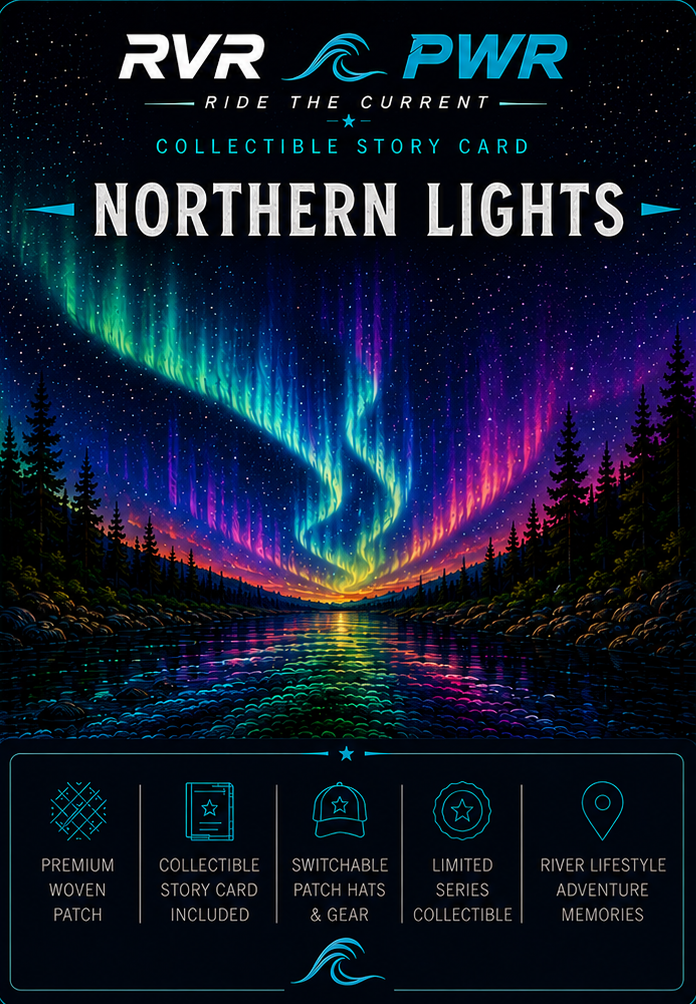 RVR PWR - Northern Lights Patch