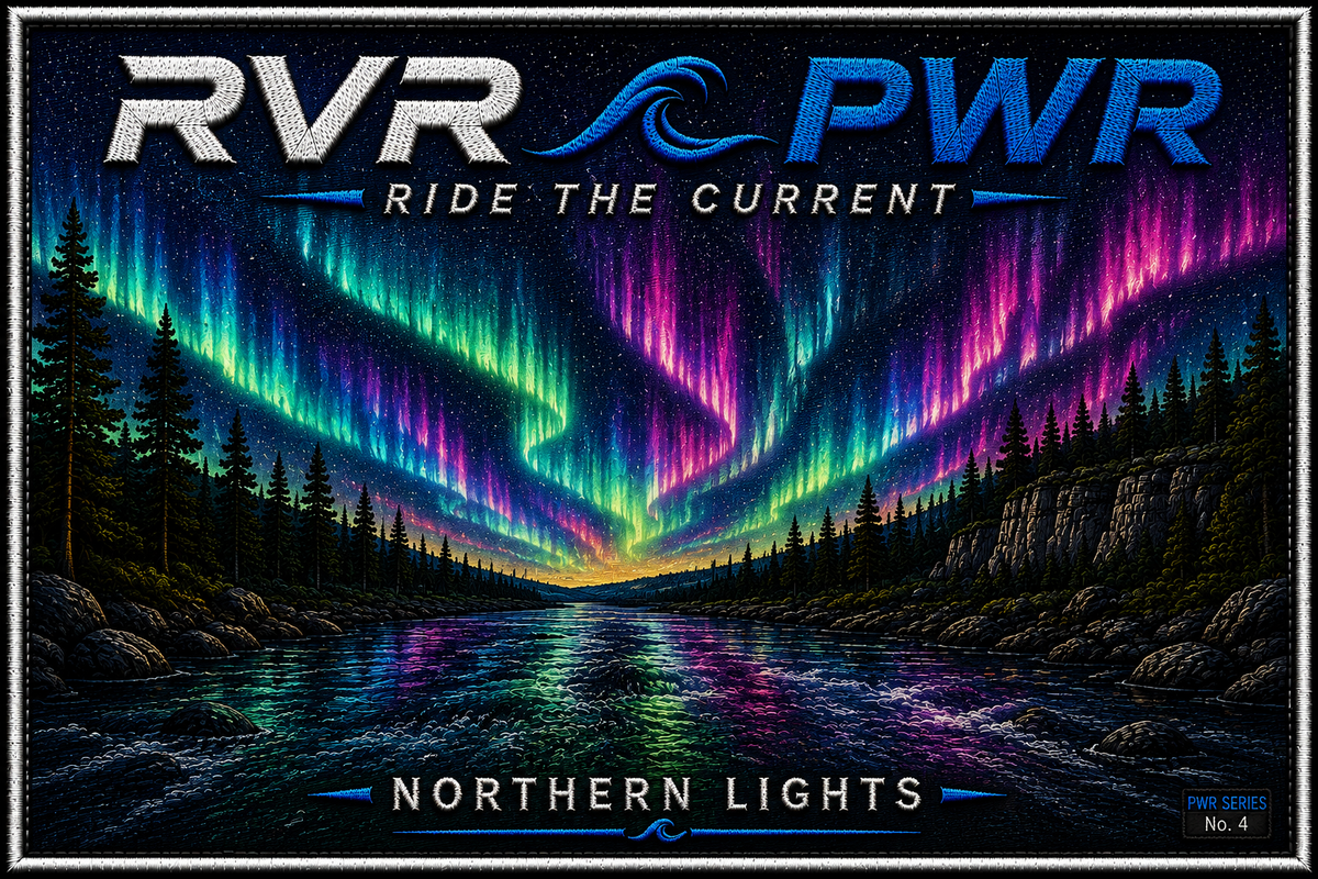 RVR PWR - Northern Lights Patch