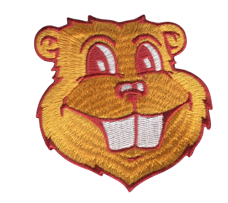 U of MN Goldy Gopher Face Patch