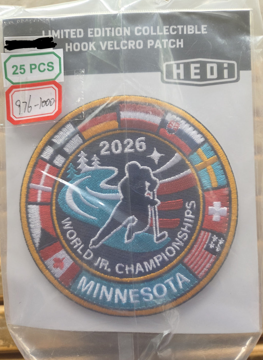 a World Jr's Championship Limited Edition - 25 Patch Pack from HEDi Gear
