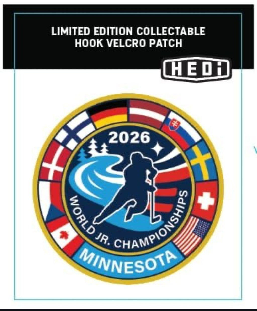 World Jr's Championship Limited Edition Patch