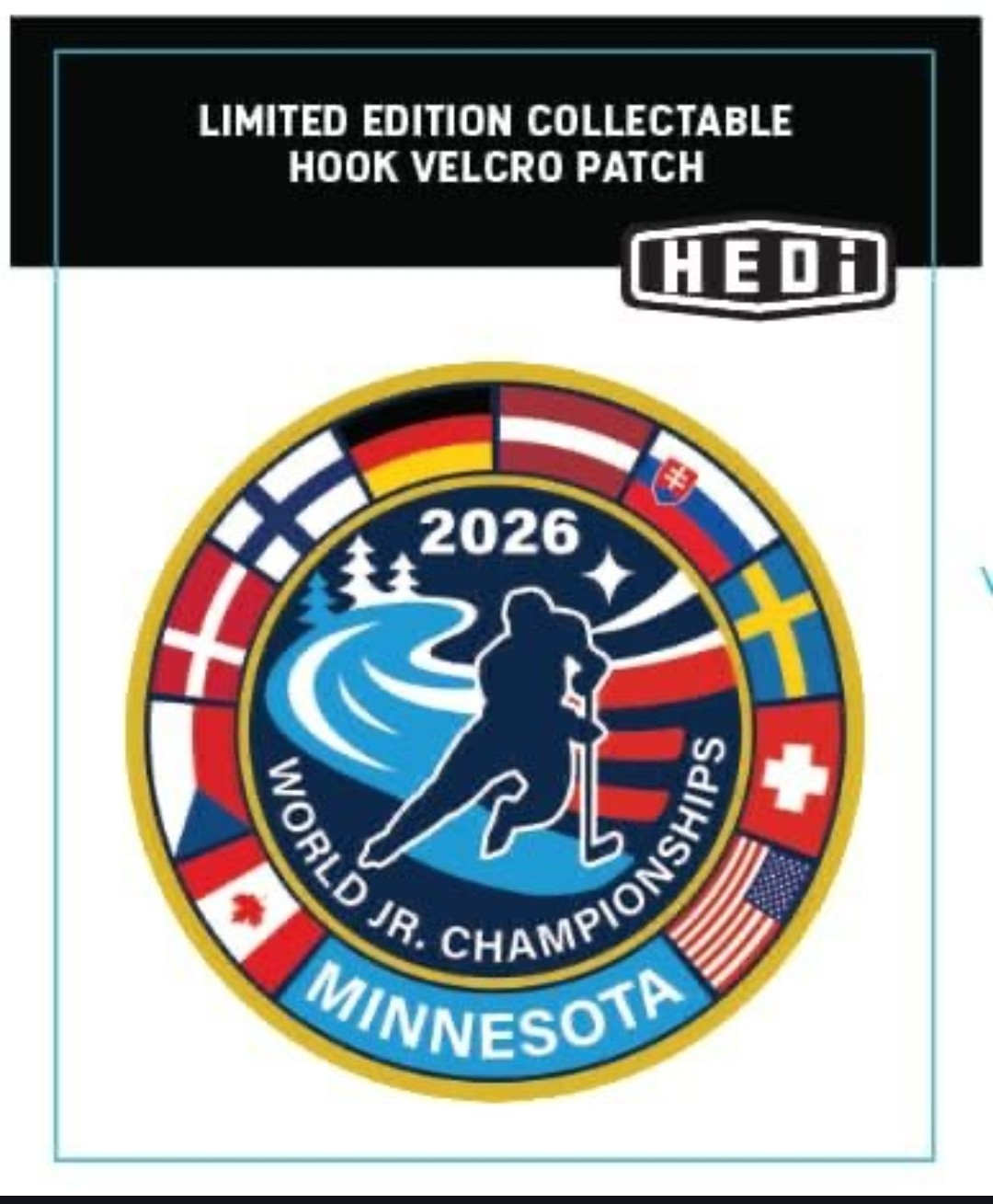 World Jr's Championship Limited Edition Patch